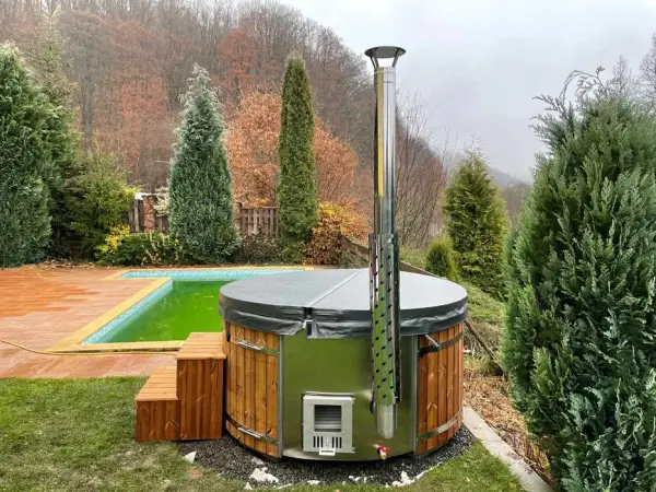 Luksusowa balia 225 cm z masażem i LED