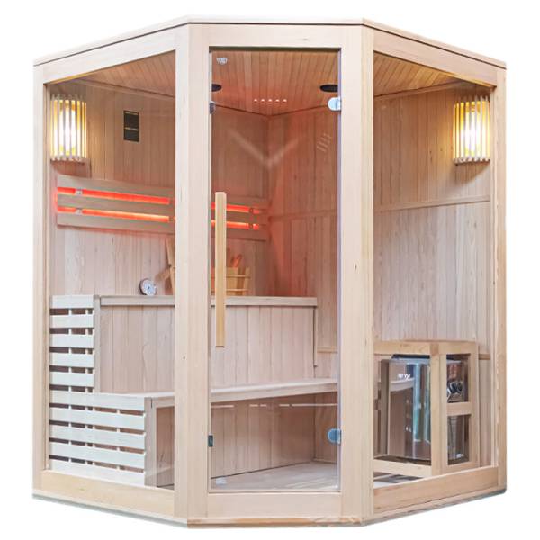 Sauna Fińska 180x180 cm Bodo 7