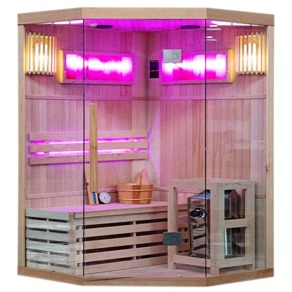 Sauna Fińska 120x120 cm Kemi 2