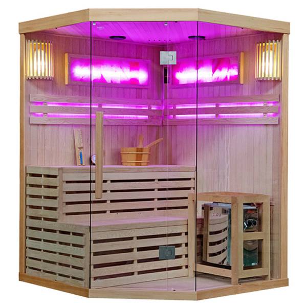 Sauna Fińska 200x200 cm Kemi 6