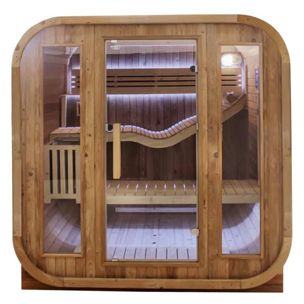 Sauna Beczka Fińska 180x200 cm Molde