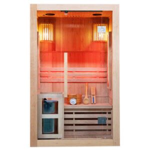 Sauna Fińska 120x105 cm Kemi 1