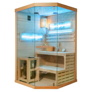 Sauna Fińska 120x120 cm Lark 2 WD