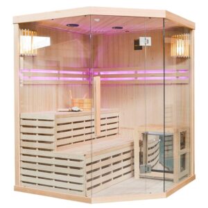 Sauna Fińska 150x150 cm Oslo 4