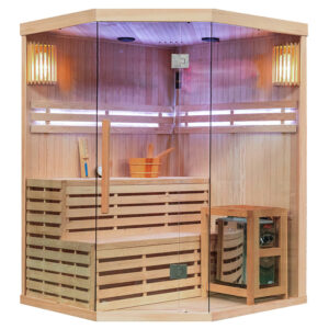 Sauna Fińska 180x180 cm Oslo 7
