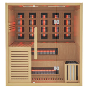 Sauna Hybrydowa 180x160 cm Helsi 1