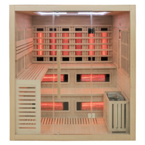 Sauna Hybrydowa 200x160 cm Helsi 2