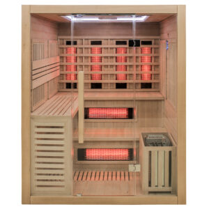 Sauna Hybrydowa 160x160 cm Helsi 3